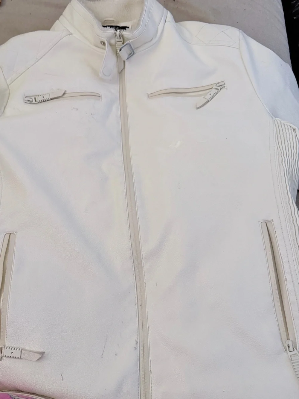 Men's White Performance Jacket